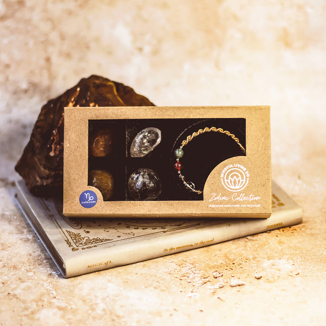 Capricorn Zodiac Gift Set
