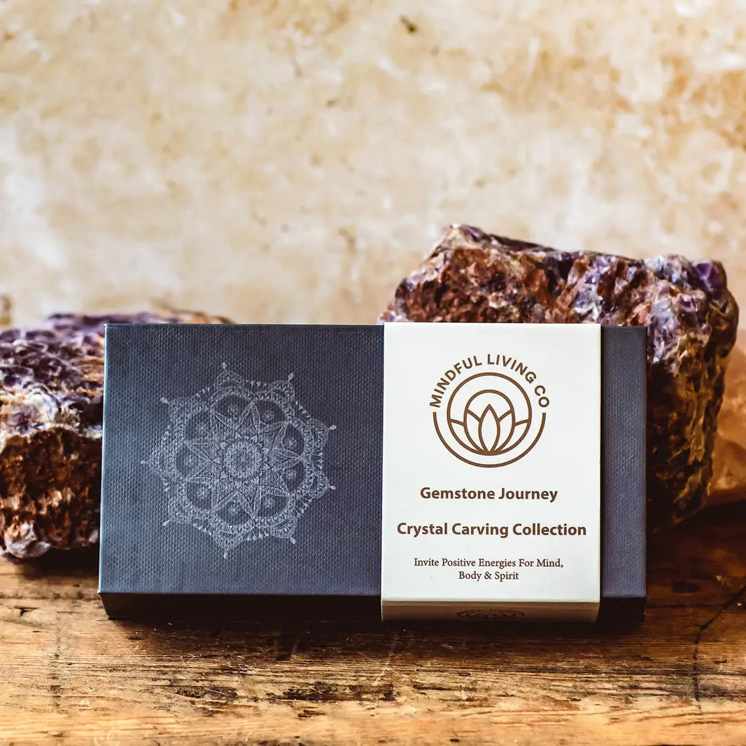 Crystal Rituals – Carved Gemstone Gift Set