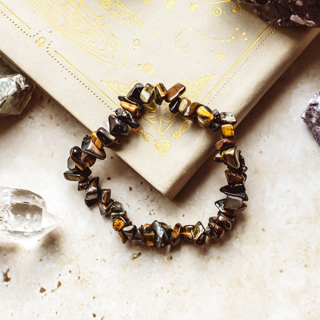 Gemstone Chip Bracelets