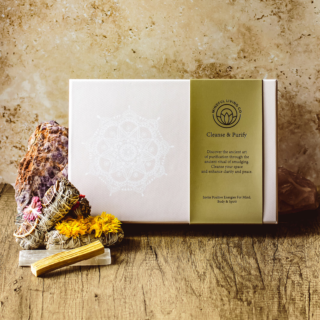 Cleanse And Purify Smudge Gift Set