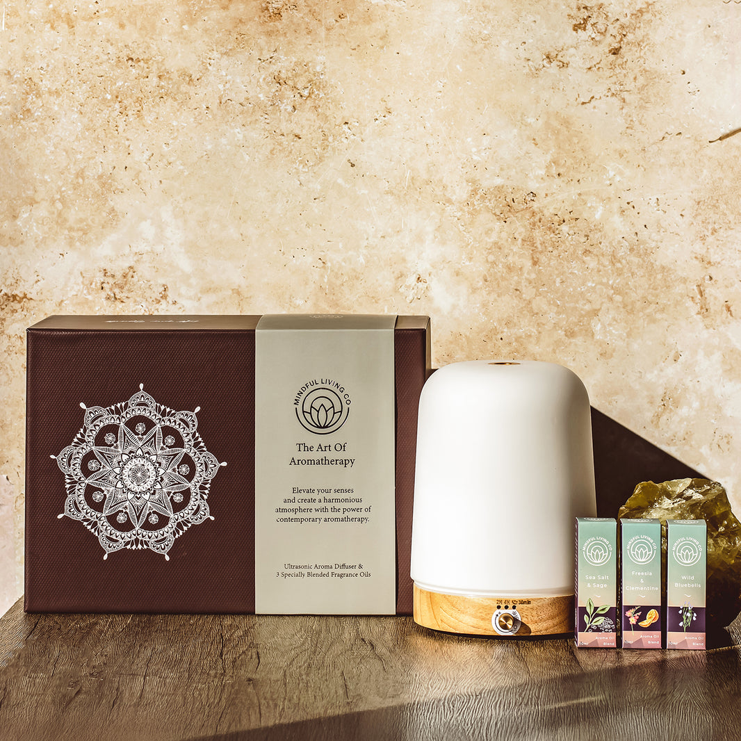 Luxury Aromatherapy Diffuser With 3 x Fragrance Oils