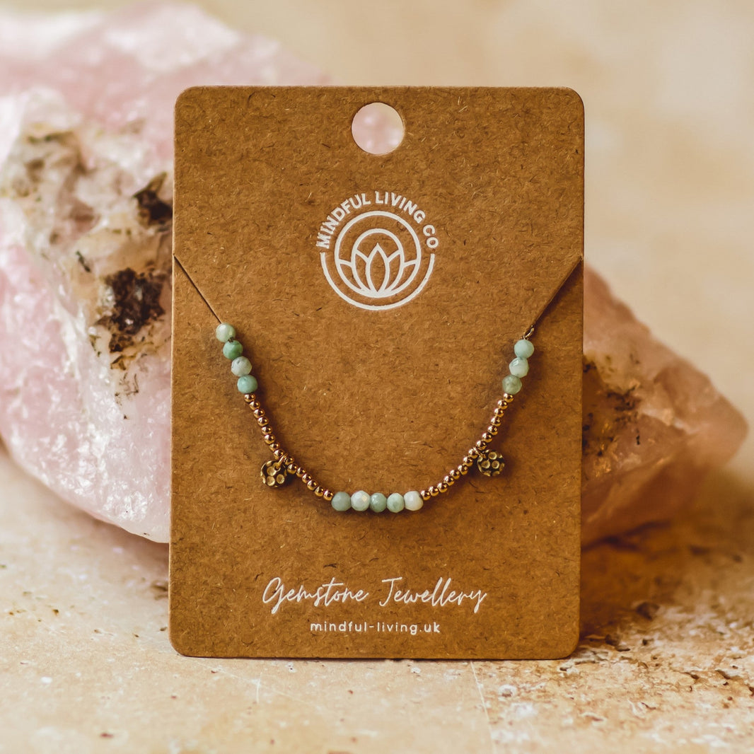 Delicate Gemstone 18K Gold Plated Bracelet Collection