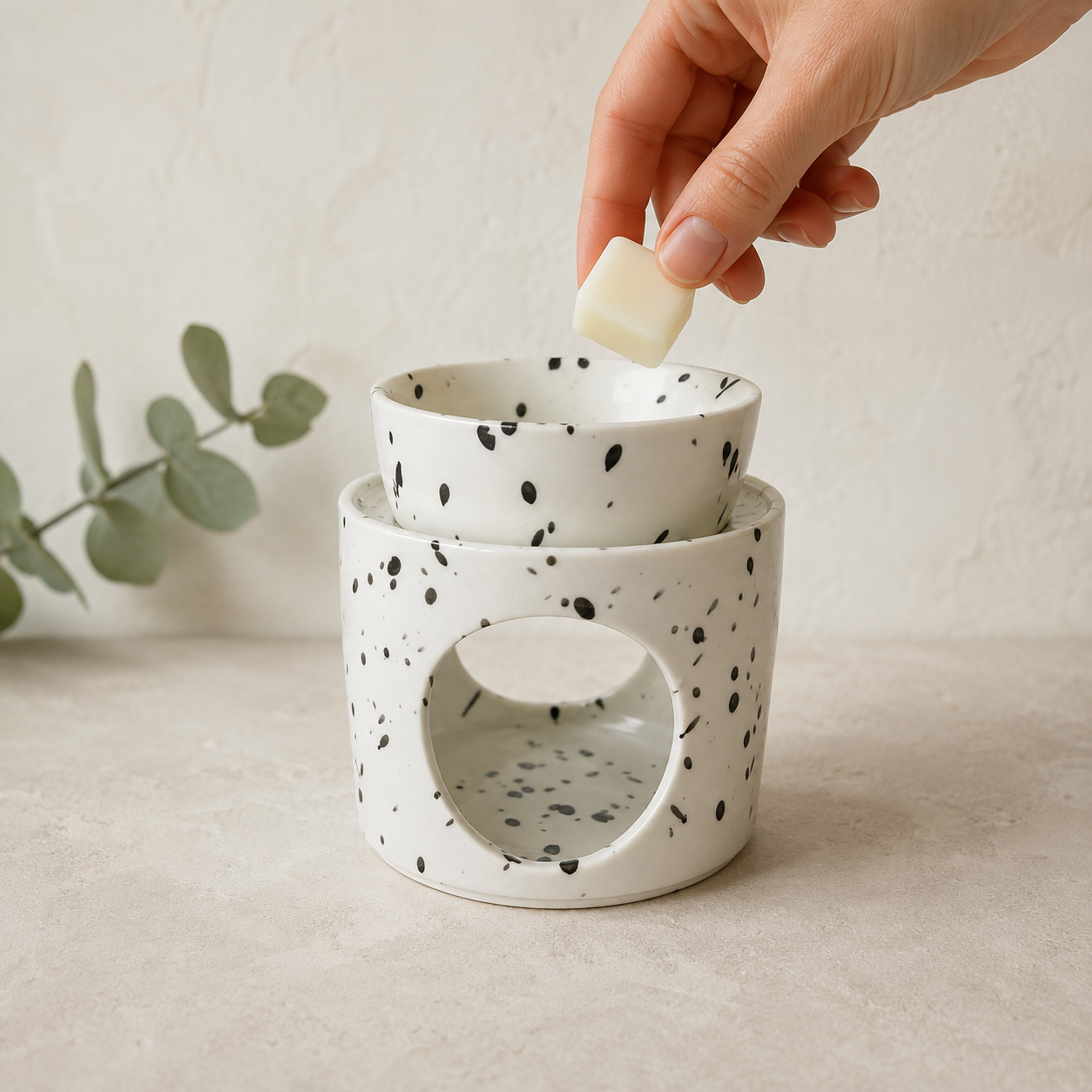Harmony Handmade Ceramic Oil & Wax Warmer